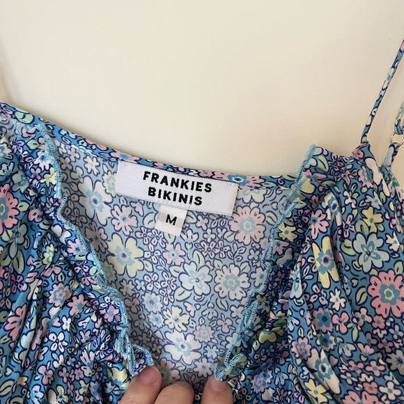 Frankie's Bikinis Arielle Silk Slip Dress M - Picture 4 of 6